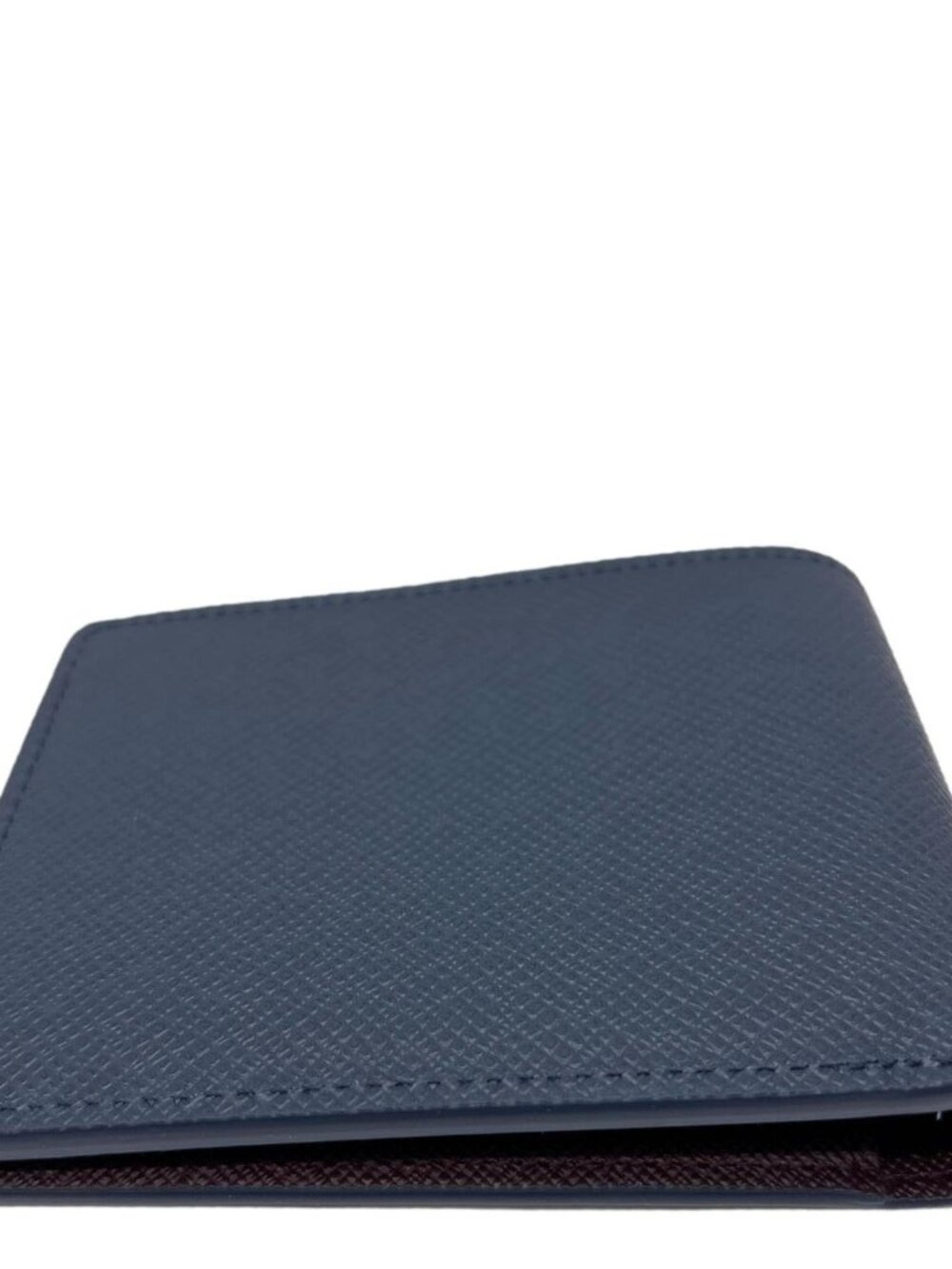 Louis Vuitton Taiga Leather Multiple Wallet Navy Blue - Picture 10 of 12